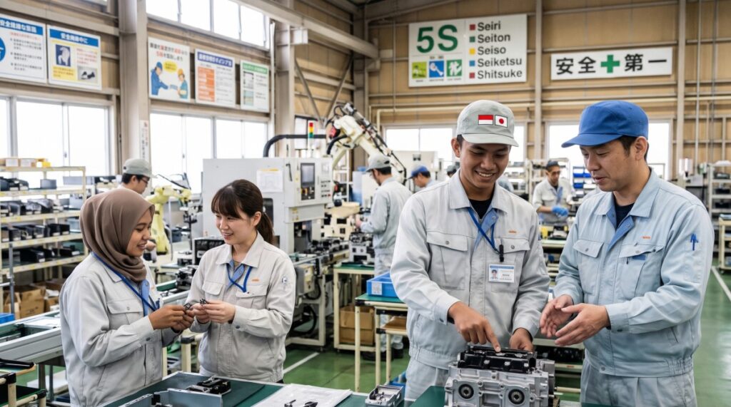 Pekerja WNI di Jepang